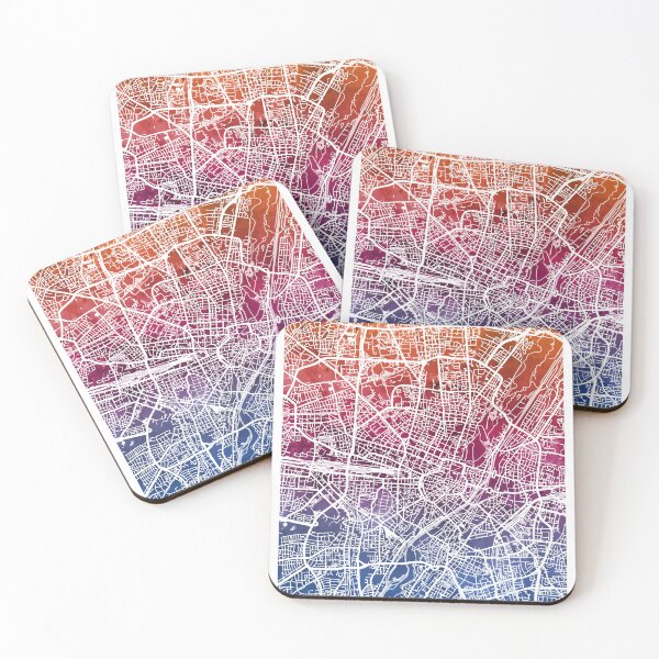 Item preview, Munich Germany City Map designed and sold by ArtPrints.