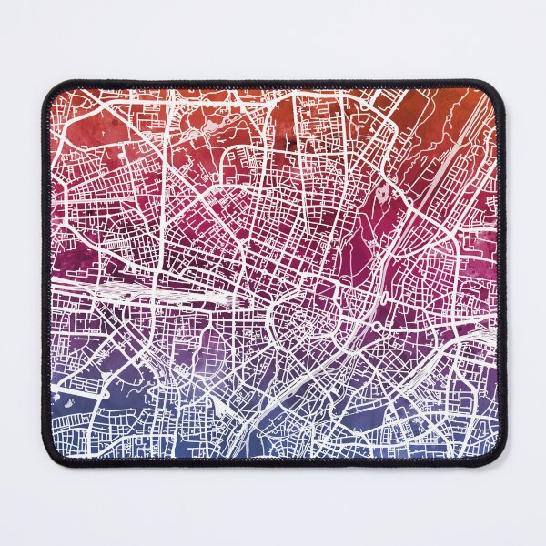 Item preview, Munich Germany City Map designed and sold by ArtPrints.