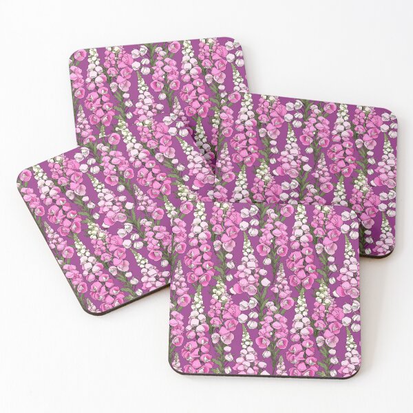 Item preview, Pink floral pattern  designed and sold by florallover444.