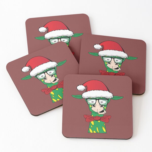 Artikelvorschau, Funny Christmas giraffe with glasses entworfen und verkauft von Donutlovers.