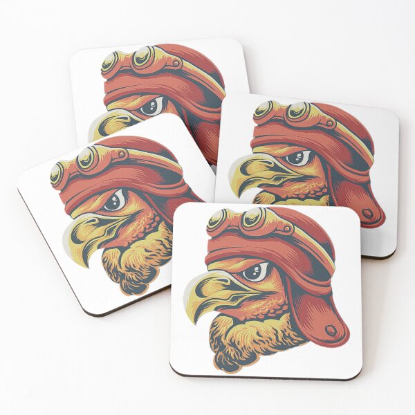 Item preview, hand-painted style cool eagle hawk falcon designed and sold by SceneryStudio.