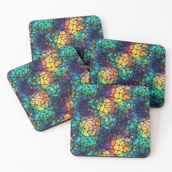 Item preview, Stained Glass Nebulas designed and sold by Pedra Panda.