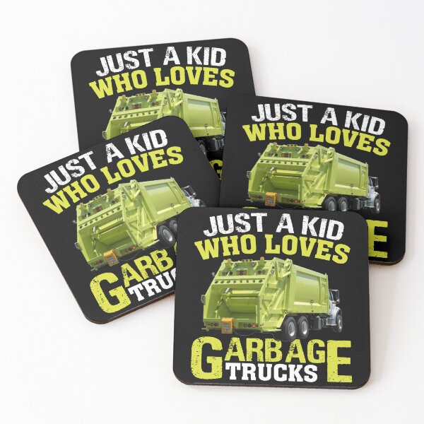 Item preview, Just A Kid Who Loves Garbage Trucks designed and sold by mteehut.