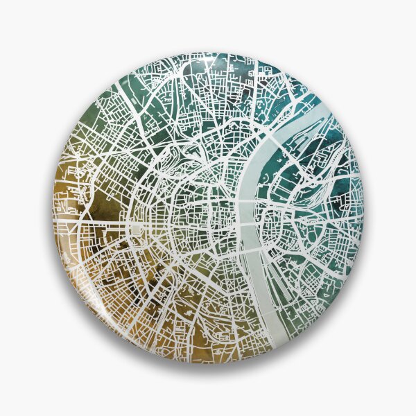 Item preview, Cologne Germany City Map designed and sold by ArtPrints.