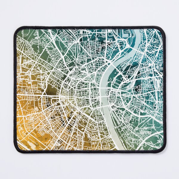 Item preview, Cologne Germany City Map designed and sold by ArtPrints.