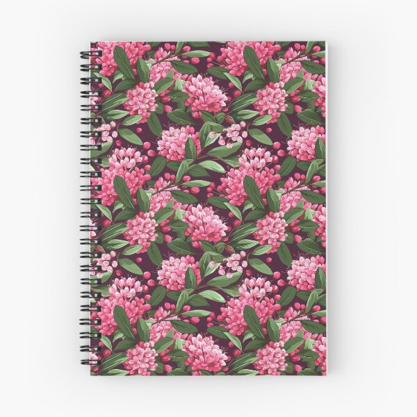Item preview, Pink floral pattern  designed and sold by florallover444.