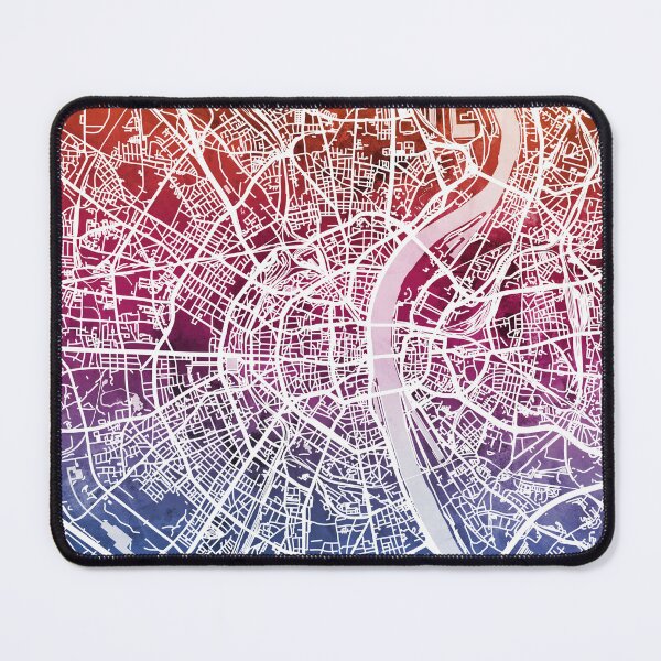 Item preview, Cologne Germany City Map designed and sold by ArtPrints.