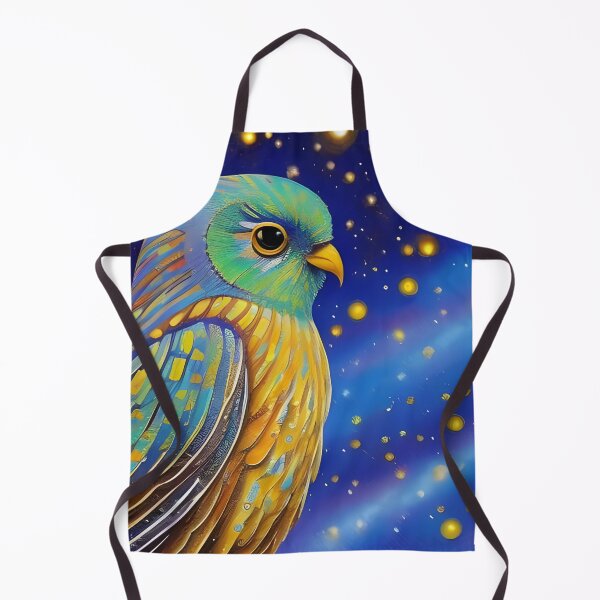 Item preview, Colourful Star Owl impasto, Ai Generated Art designed and sold by ACC .