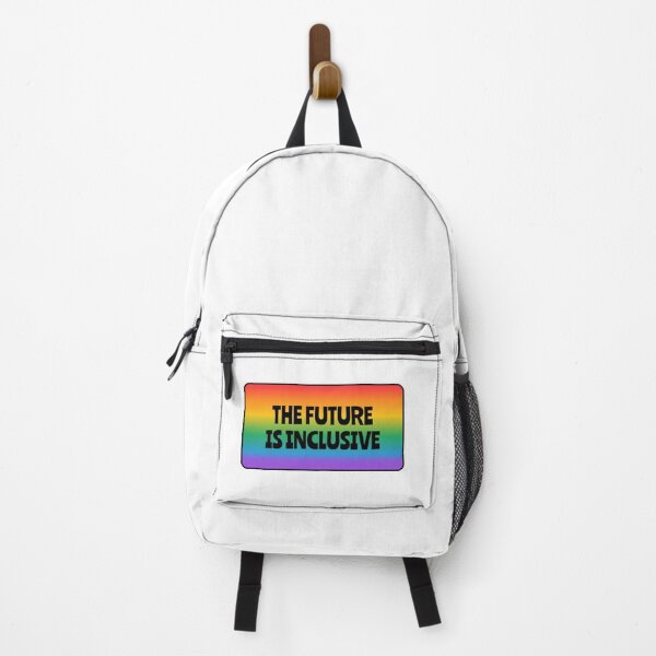 Item preview, The Future Is Inclusive LGBT pride gay Queer rainbow designed and sold by Inspirationmotivation.