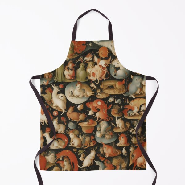 Item preview,  A twisted landscape in Hell with Demons and Fallen angels after Hieronymus Bosch designed and sold by Vintage Designs +.