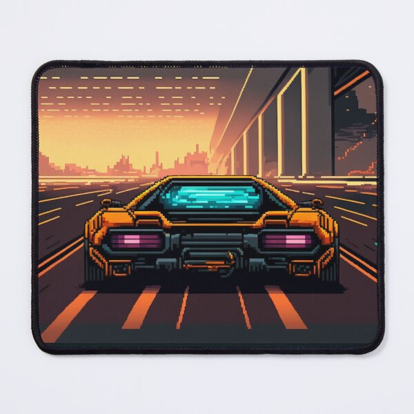 Item preview, Vintage Car Speed - Retro Game Enthusiasts' Delight designed and sold by BubbleSpy.