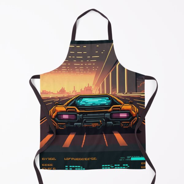 Item preview, Vintage Car Speed - Retro Game Enthusiasts' Delight designed and sold by BubbleSpy.