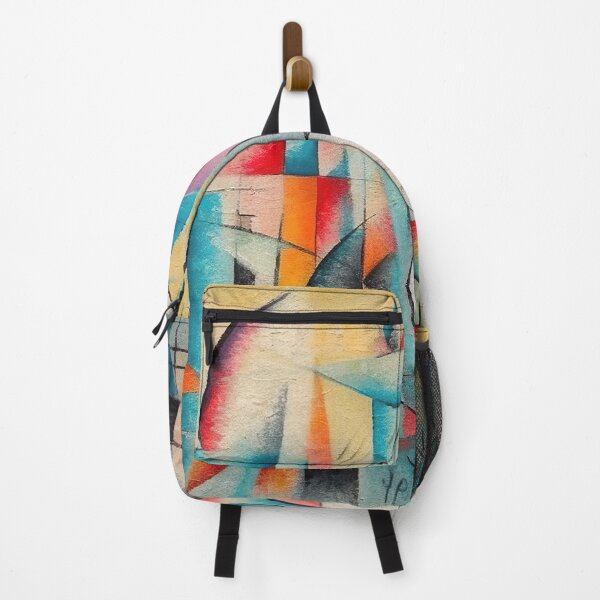 Item preview, fireworks painted by cubist style of pastel color 3 designed and sold by FlaskLab.