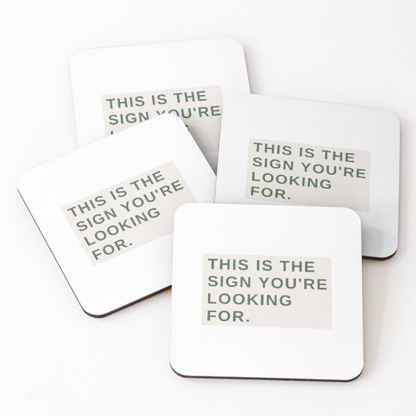 Item preview, this is the sign you're looking for! designed and sold by maya c.