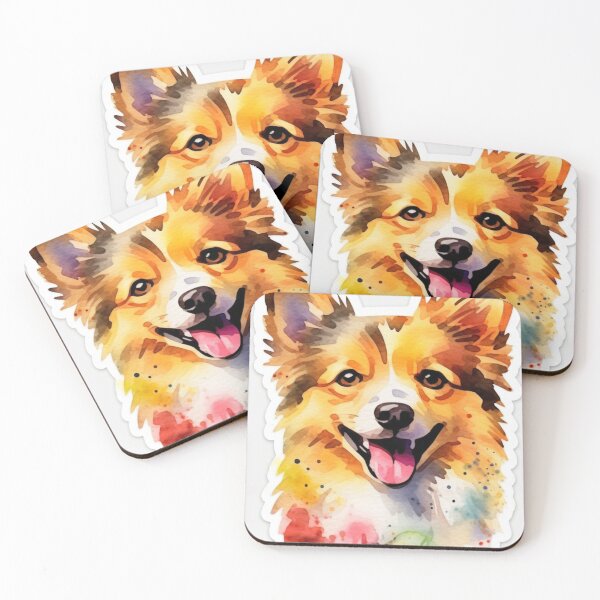 Item preview, Watercolor Funny Dog designed and sold by WonderArtUK.