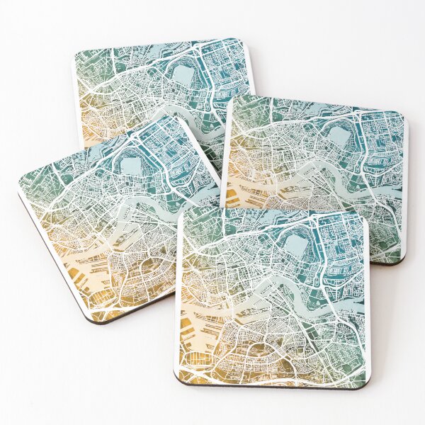 Item preview, Rotterdam Netherlands City Map designed and sold by ArtPrints.