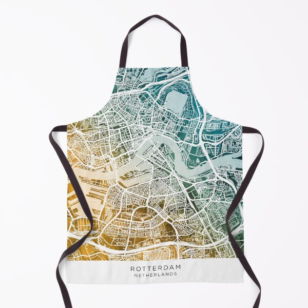 Item preview, Rotterdam Netherlands City Map designed and sold by ArtPrints.