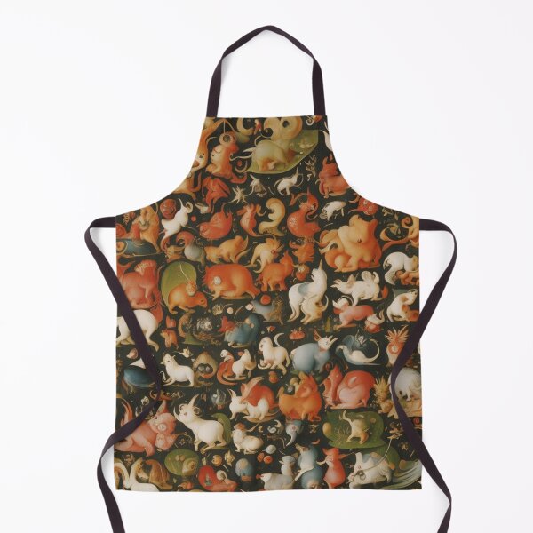 Item preview,   A twisted landscape in Hell with Demons and Fallen angels after Hieronymus Bosch designed and sold by Vintage Designs +.