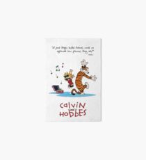 Calvin and Hobbes Dancing Art Board