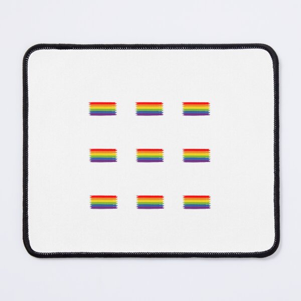 Item preview, RAINBOW FLAG  gay pride LGBTQ sticker pack designed and sold by Inspirationmotivation.