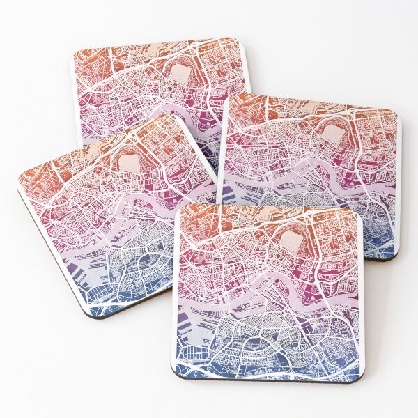 Item preview, Rotterdam Netherlands City Map designed and sold by ArtPrints.