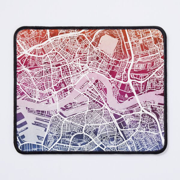 Item preview, Rotterdam Netherlands City Map designed and sold by ArtPrints.