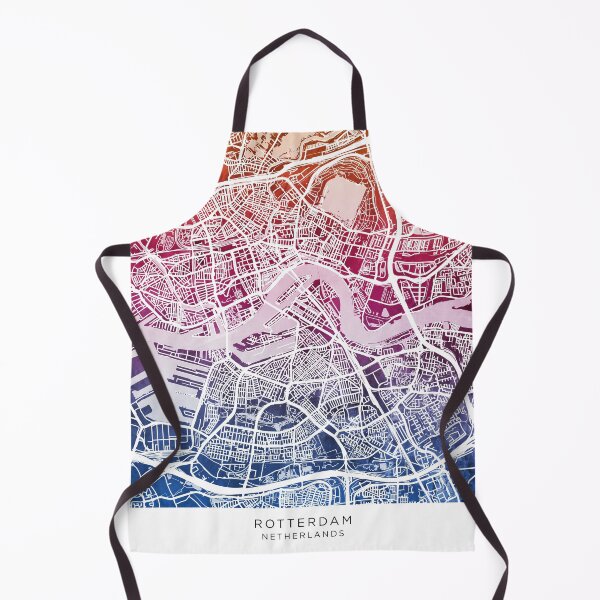 Item preview, Rotterdam Netherlands City Map designed and sold by ArtPrints.