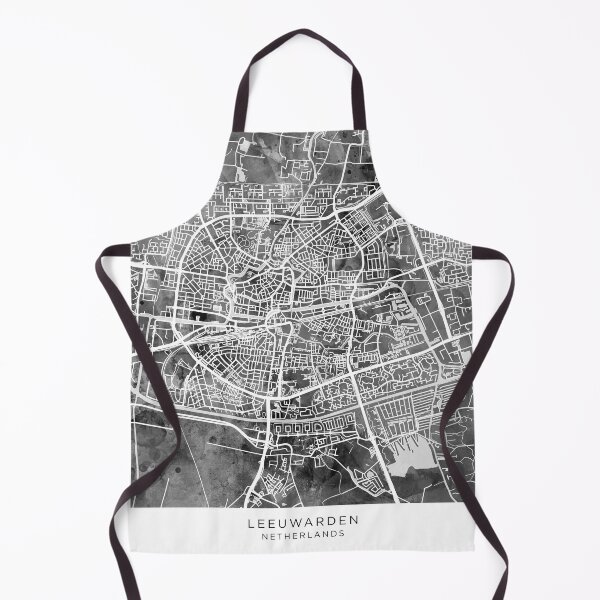 Item preview, Leeuwarden Netherlands City Map designed and sold by ArtPrints.