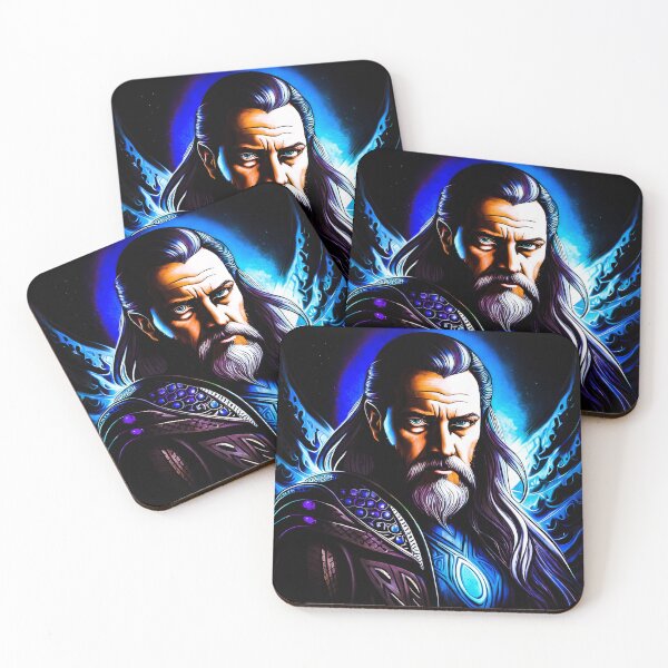 Item preview, Merlin Portrait designed and sold by OutOfTheBoxArt1.