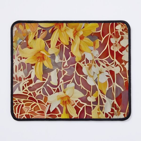 Item preview, Forsythia Impressions  designed and sold by Dana Roper.
