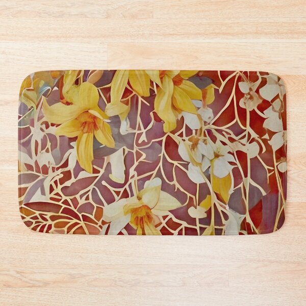 Item preview, Forsythia Impressions  designed and sold by Dana Roper.
