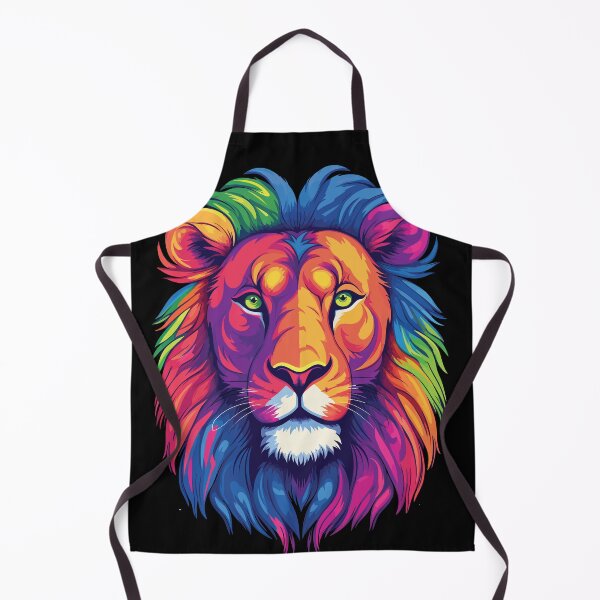 Item preview, Colorful Lion Head : Show Me Your Strong designed and sold by penguinjune.