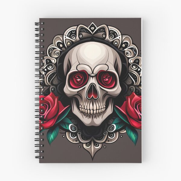 Item preview, Goth Skull designed and sold by OutOfTheBoxArt1.