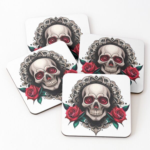 Item preview, Goth Skull designed and sold by OutOfTheBoxArt1.