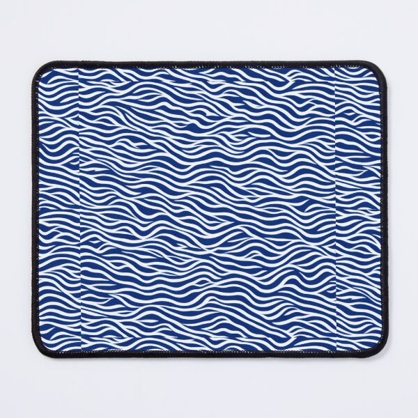 Item preview, Cool Blue Wavy Water Themed Pattern designed and sold by TGAL2.