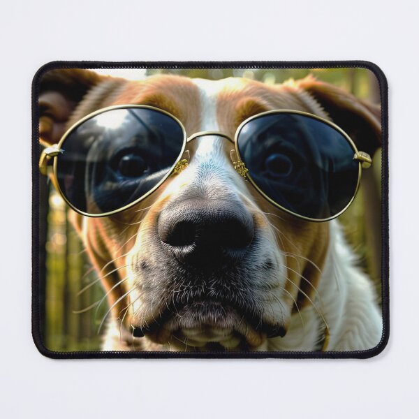 Item preview, Dog with sunglasses designed and sold by undscrsteve.
