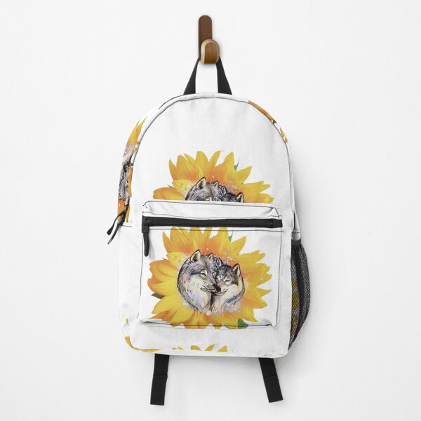 Item preview, Wolf with flowers art designed and sold by Jk-812.