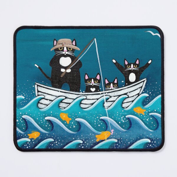 Item preview, Fishing Trip with Dad designed and sold by KilkennyCat Art.