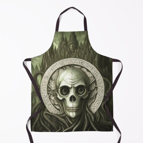 Item preview, An evil Lovecraftian Eldritch demon god illustration designed and sold by Vintage Designs +.