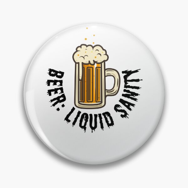 Item preview, Beer: Liquid Sanity: quote about beer  designed and sold by DeluxBee.