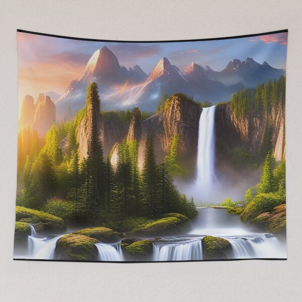 Aperçu de l'œuvre Aigle Nature Land 03 créée et vendue par tpixx.