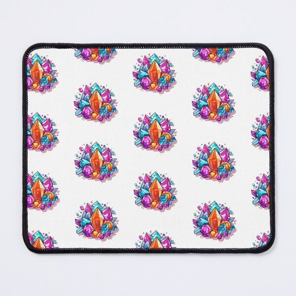 Item preview, blue pink and orange crystals designed and sold by 10000Needles.