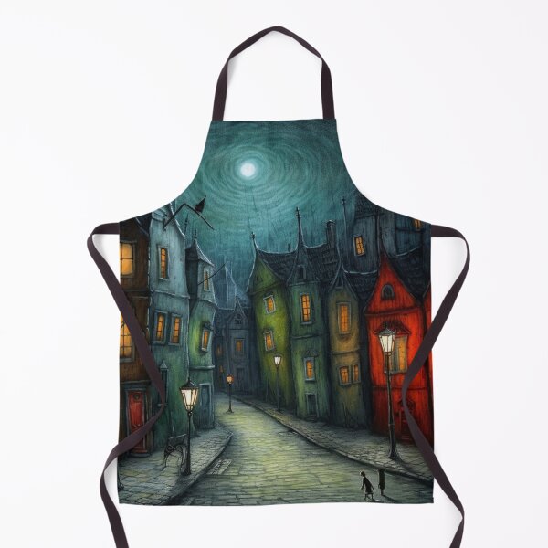 Item preview, Eternal Nightfall - Darknight City Skyline Art designed and sold by BubbleSpy.