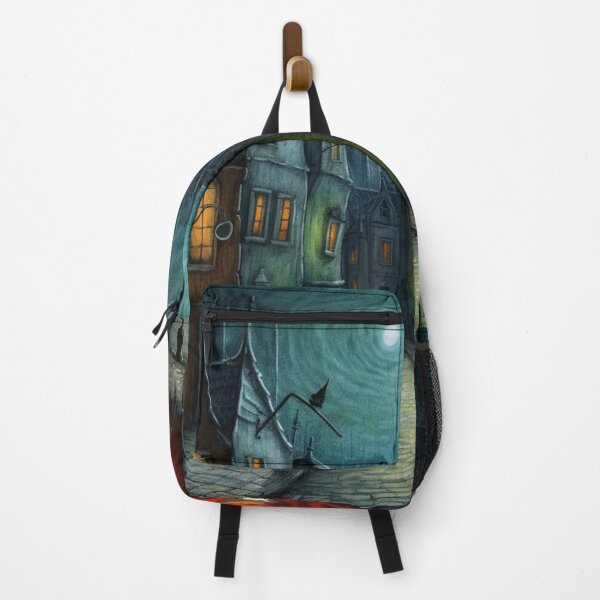 Item preview, Eternal Nightfall - Darknight City Skyline Art designed and sold by BubbleSpy.