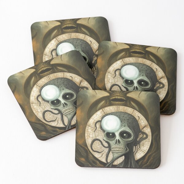 Item preview,  An evil Lovecraftian Eldritch demon god illustration designed and sold by Vintage Designs +.
