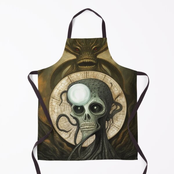 Item preview, An evil Lovecraftian Eldritch demon god illustration designed and sold by Vintage Designs +.