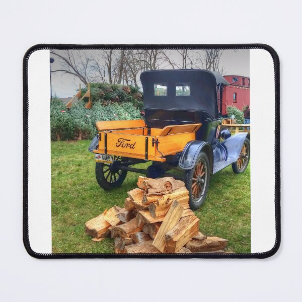 Item preview, Historic Ford Model T Christmas Fire Wood designed and sold by BradKnorrArt.
