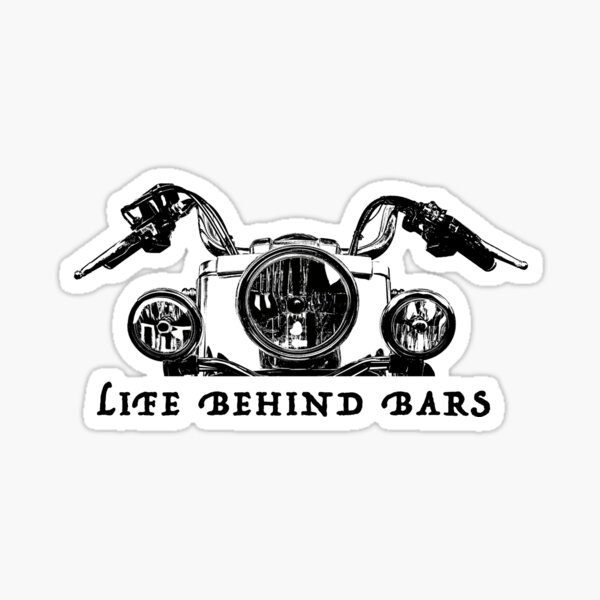 Download Life Behind Bars Sticker By Niglom Redbubble