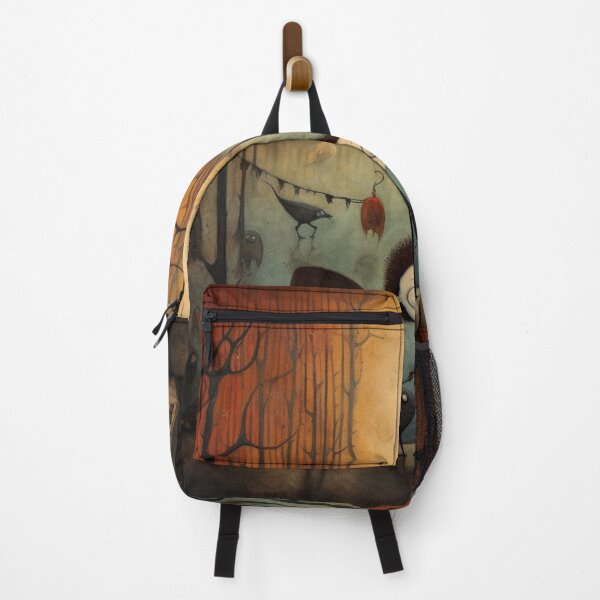 Item preview, Abstract People in a Dark Village designed and sold by BubbleSpy.