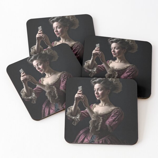 Item preview, Woman with Cell Phone  designed and sold by Vanover Designs.